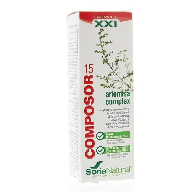Soria Natural Composor 15 artemisia XXI 50 Mililitrów