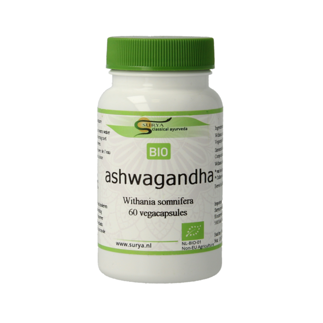 Surya Aswagandha bio 60 Cápsulas