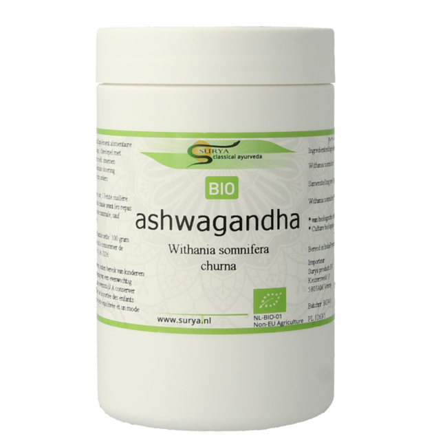 Surya Organic Ashwagandha Churna 100g