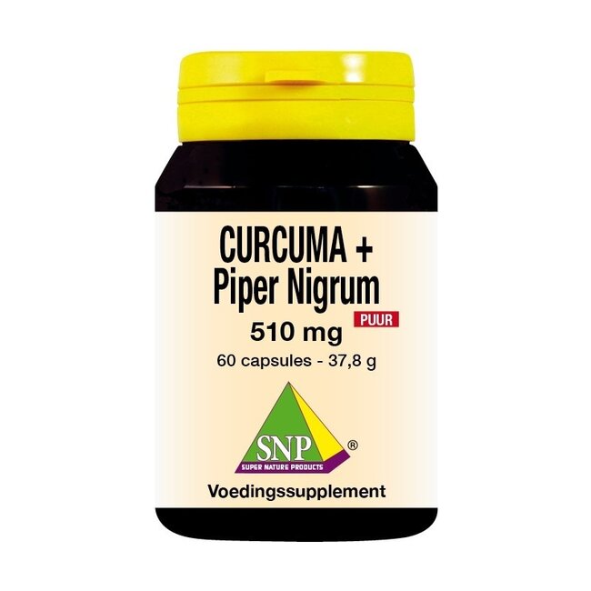 SNP Curcuma & piper nigrum 510mg puur 60 Capsules