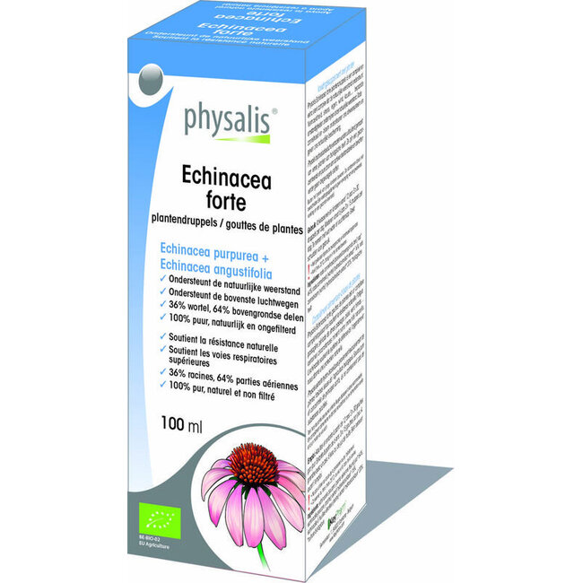 Echinacea forte gouttes végétales bio 100 millilitres