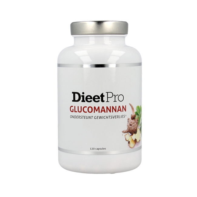 Dieet Pro Glucomannan 120 Kapseln