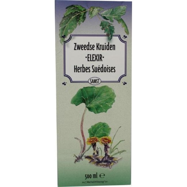 Marval&Vincent Élixir d'herbes suédoises au camphre 500 ml