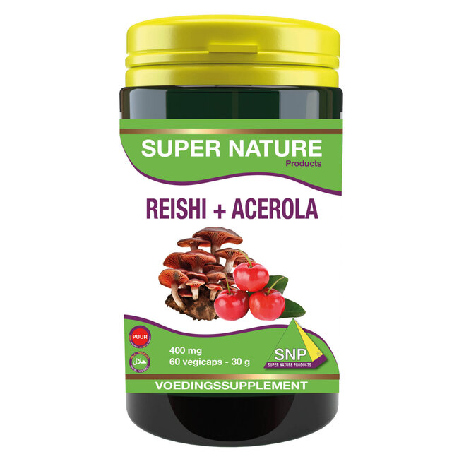 SNP Reishi acerola 400 mg czyste 60 Kapsułek