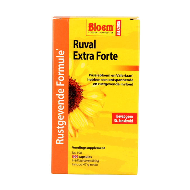 Ruval sin hipérico 100 cápsulas