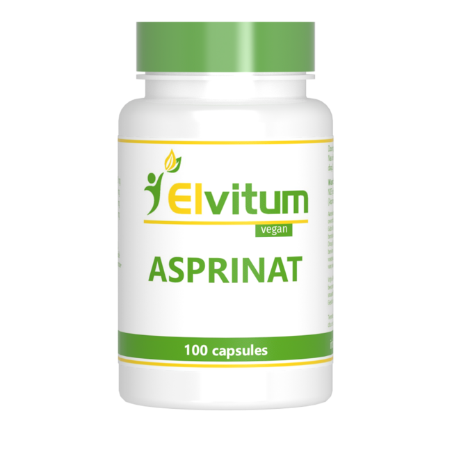 Elvitum Asprinat - salix alba complex 100 Vegetarische capsules