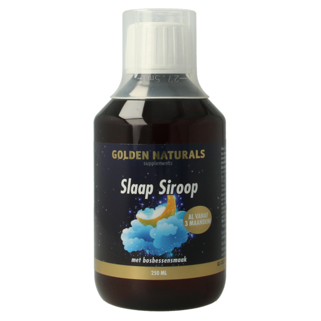 Sciroppo per il Sonno Golden Naturals 250 Millilitri