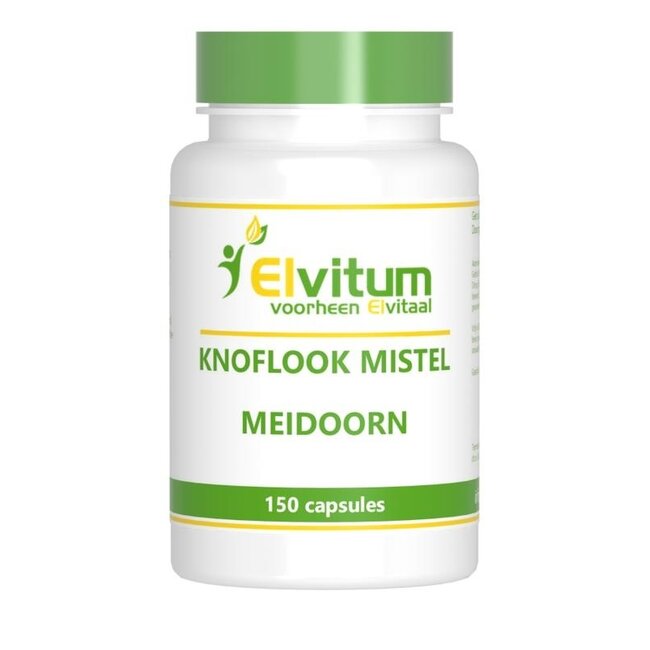 Elvitum Aglio vischio biancospino 150 Capsule