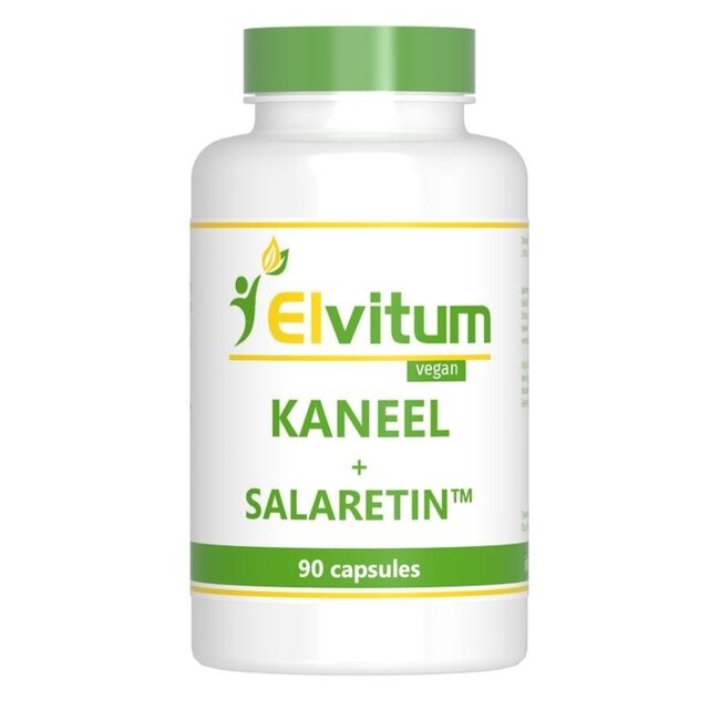 Elvitum Zimt mit Salaretin 90 Vegetarische Kapseln