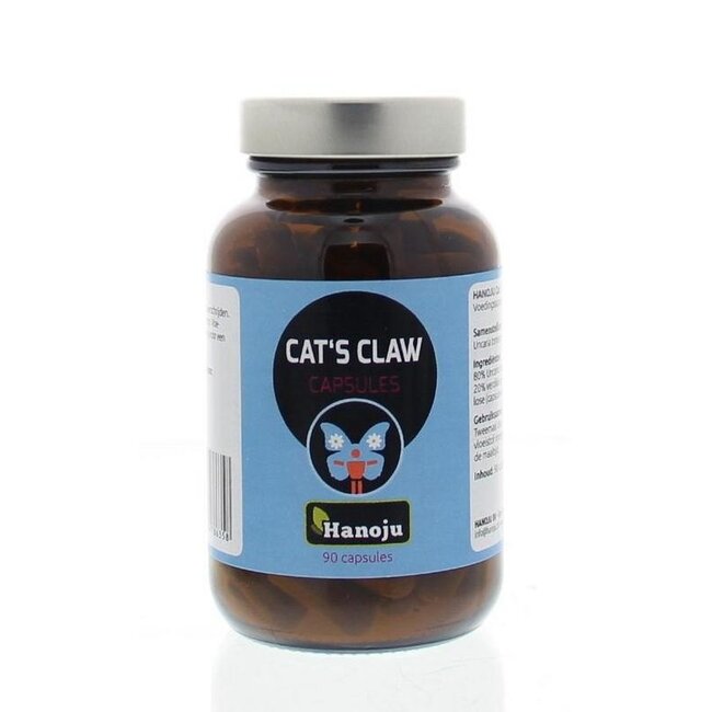 Hanoju Griffe du chat 400 mg 90 gélules végétales