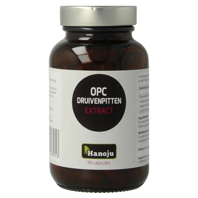 Extrait de pépins de raisin OPC 400 mg 90 gélules