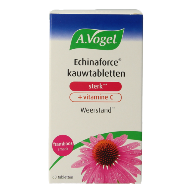 Echinaforce Kautablette stark + Vitamin C, 60 Kautabletten
