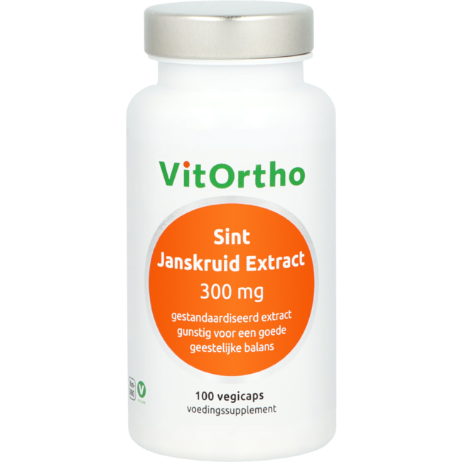 VitOrtho St John's Wort extract 300 mg 100 Vegetarian capsules
