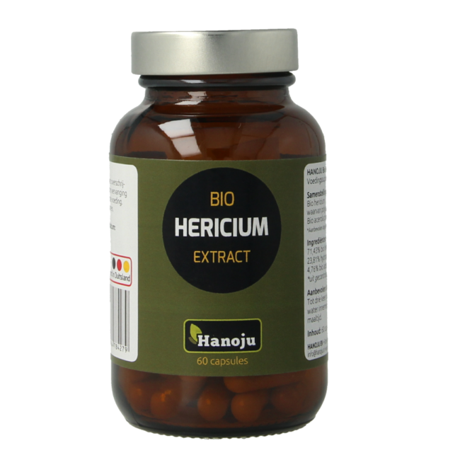 Hanoju Hericium extracto bio 60 cápsulas vegetales