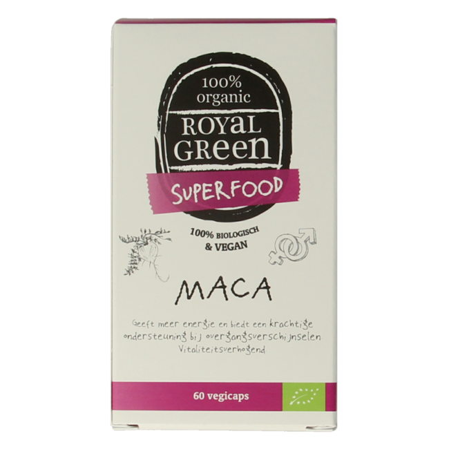 Organic Maca 60 vegetarian capsules