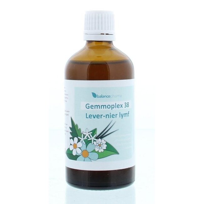 HGP038 Gemmoplex wątroba-nerki-limfa 100 mililitrów