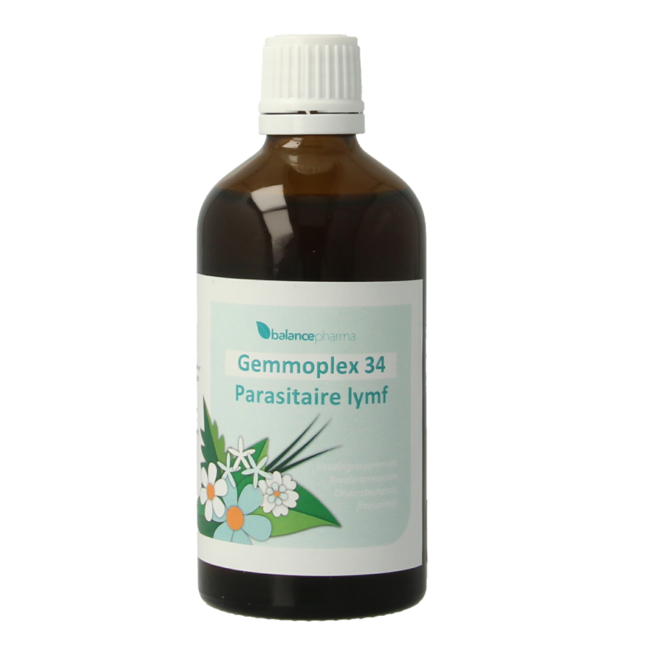 Balancepharma HGP034 Gemmoplex Parasitäre Lymphe 100 Milliliter