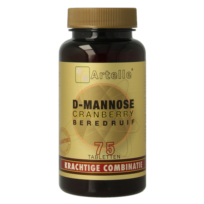 D-Mannose Cranberry Bearberry 75 Tablets