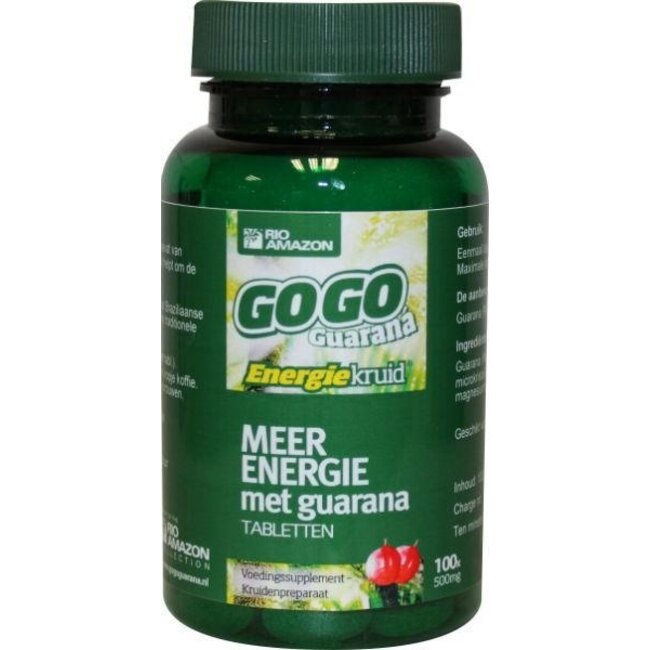 RIO Gogo Guarana 100 Tablets