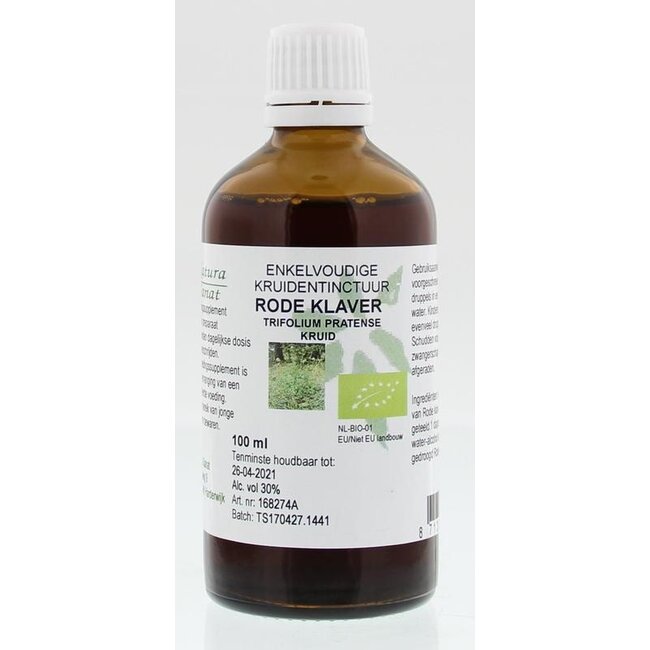 Cruydhof Trifolium / rode klaver tinctuur bio 100 Milliliter