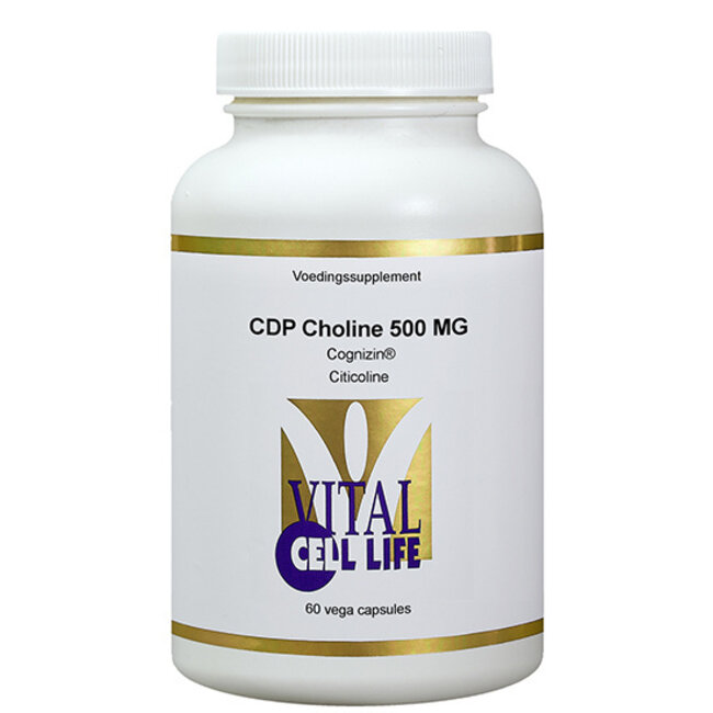 CDP cholina 500 mg, 60 kapsułek wegetariańskich