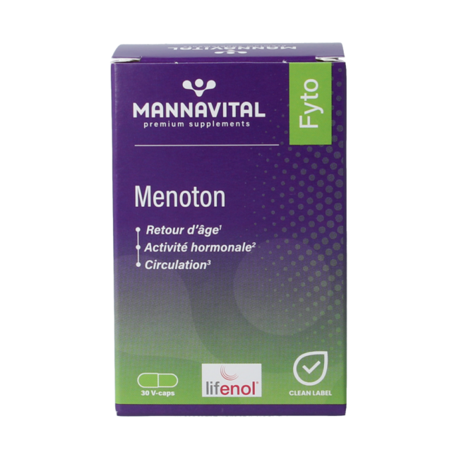 Mannavital Menoton 30 capsule vegetali