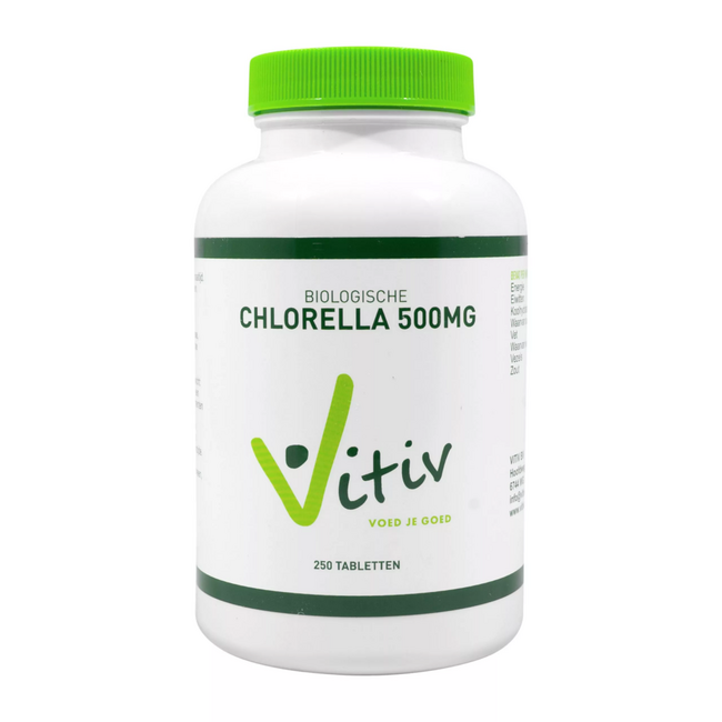 Vitiv Chlorella 500mg 250 tabletek
