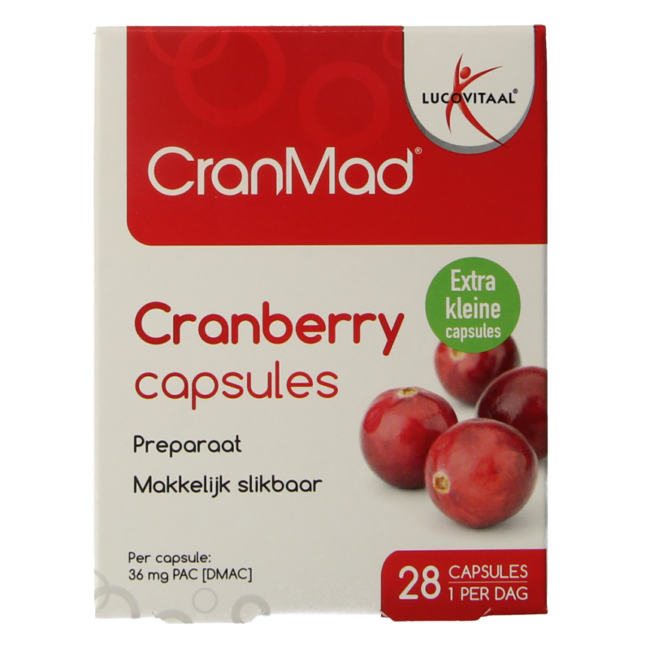 Lucovitaal CranMad 28 Cápsulas