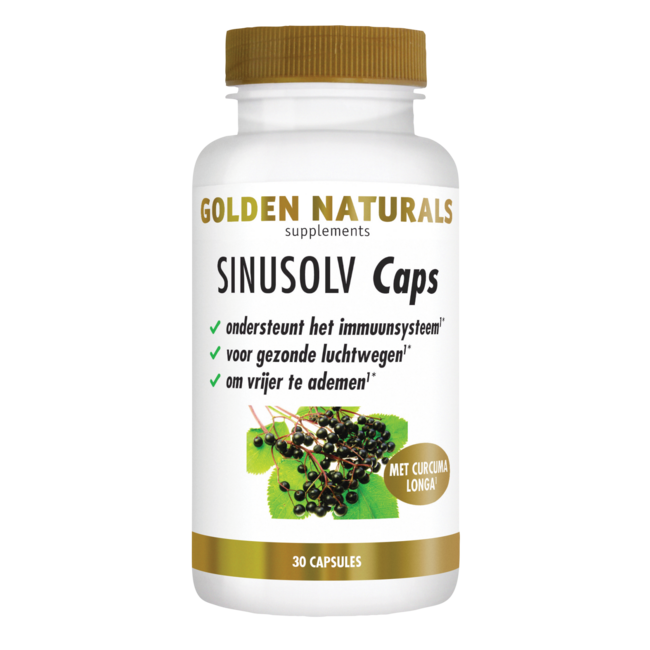 Golden Naturals Sinusolv 30 Capsules