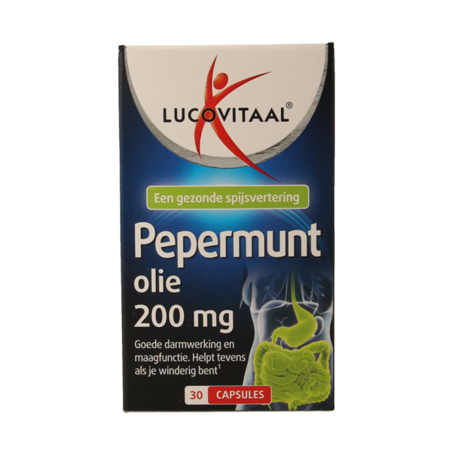 Huile de menthe poivrée 30 capsules