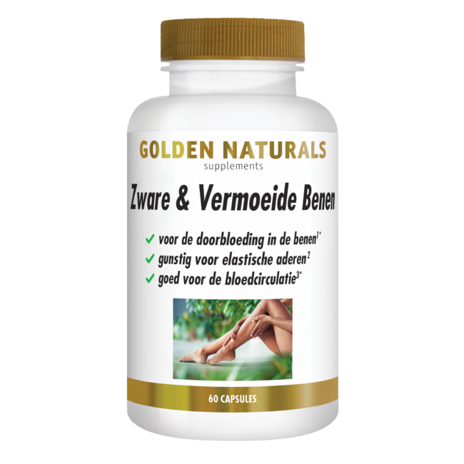 Golden Naturals Jambes lourdes et fatiguées 60 gélules végétales