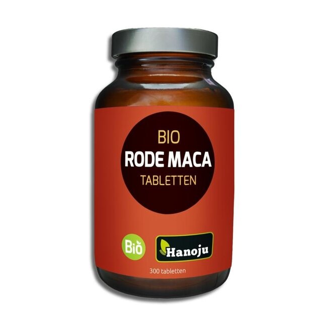 Hanoju Bio Rote Maca Tabletten 300 Tabletten