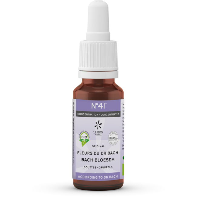 Bach bloesems mengeling 41 concentratie bio  20 Milliliter