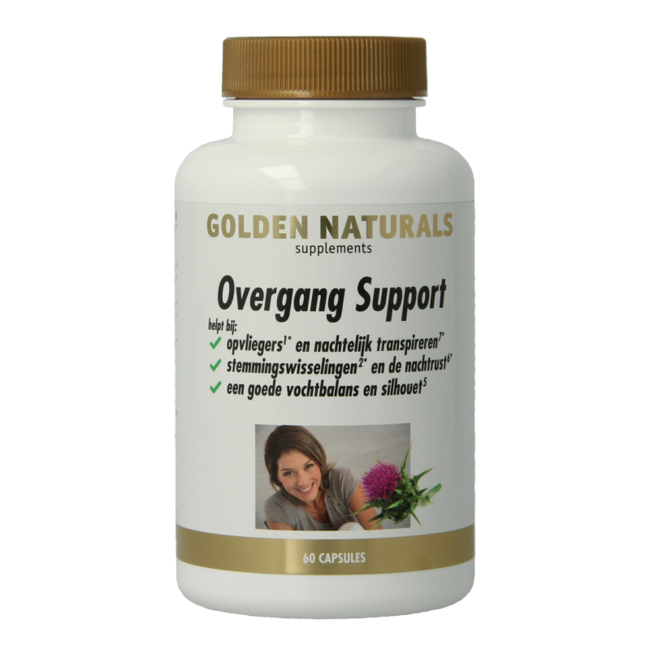Golden Naturals Wsparcie Menopauzy 60 Kapsułek Wegetariańskich
