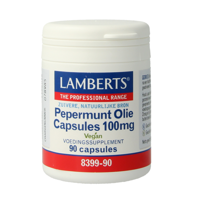 Huile de menthe poivrée 100 mg 90 capsules