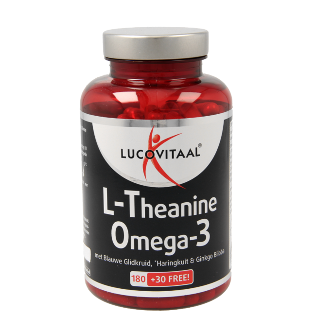 L-Teanina Omega 3 210 Capsule