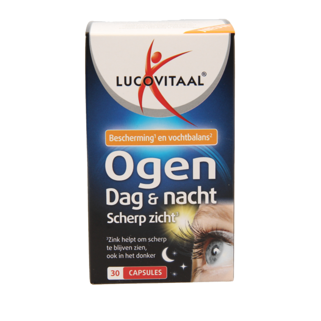 Lucovitaal Augen Tag und Nacht scharfe Sicht 30 Kapseln