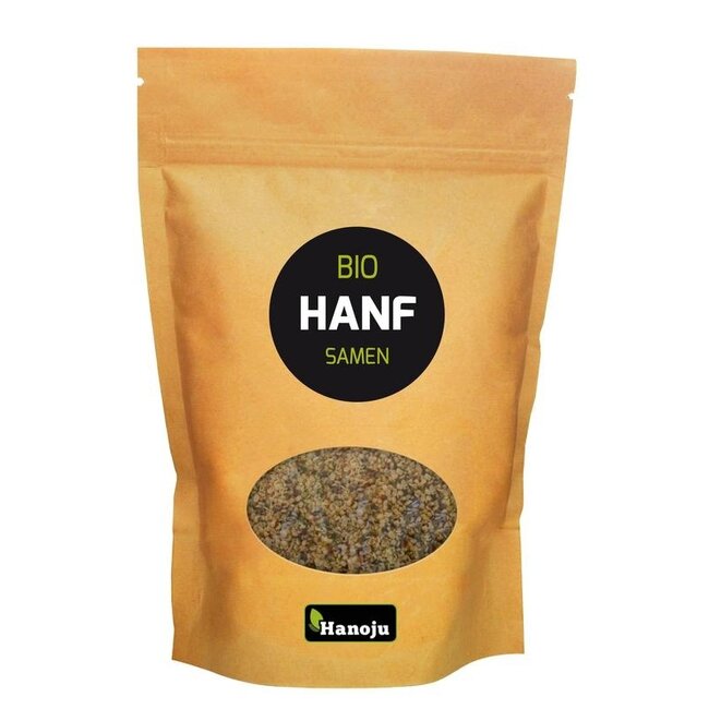 Nasiona konopi Hanoju w torebce papierowej bio 500 Gram