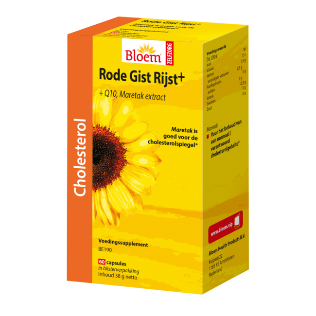 Arroz de levadura roja + 60 cápsulas