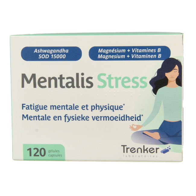 Trenker Mentalis stress 120 Gélules