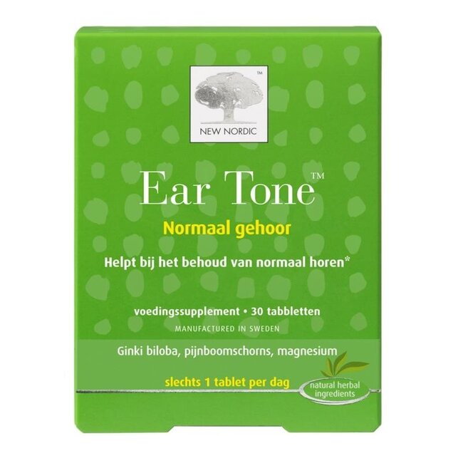New Nordic Ear Tone 30 Tablets