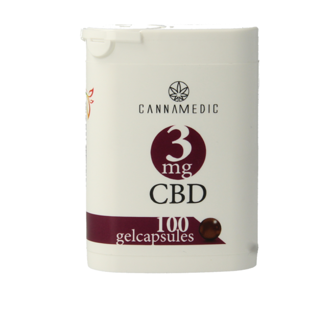 CBD Kapseln 3mg 100 Kapseln