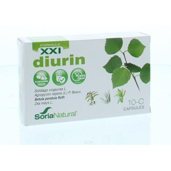 Soria Natural Diurin 10-C XXI 30 Kapseln