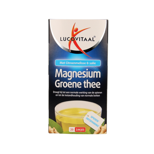 Té verde con Magnesio 20 Bolsitas
