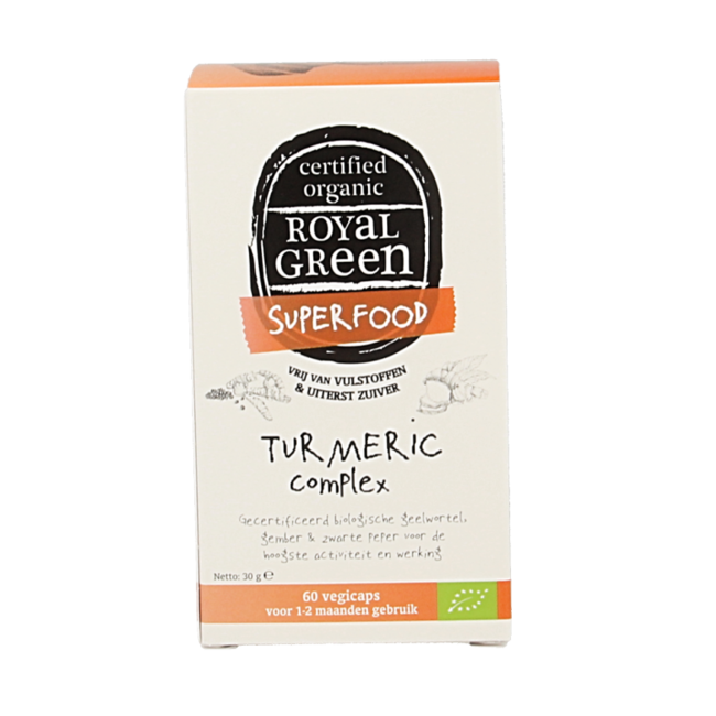 Complesso di Curcuma Bio 60 Capsule Vegetali