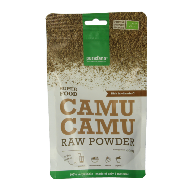 Polvo de Camu Camu vegano ecológico 100 Gramos
