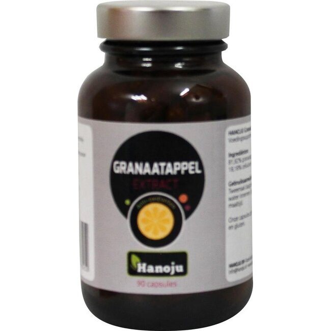 Hanoju Extrait de grenade 550 mg 90 gélules