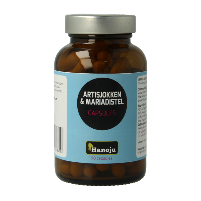 Karczoch 200mg i ostropest plamisty 200mg 90 Kapsułek