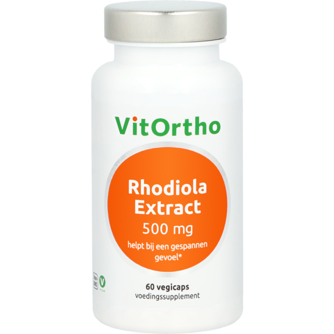 VitOrtho Extracto de Rhodiola 500 mg 60 cápsulas vegetales