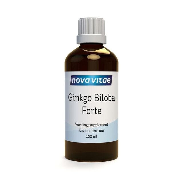 Ginkgo biloba forte (árbol de los cuarenta escudos) tintura de hierbas 100 ml